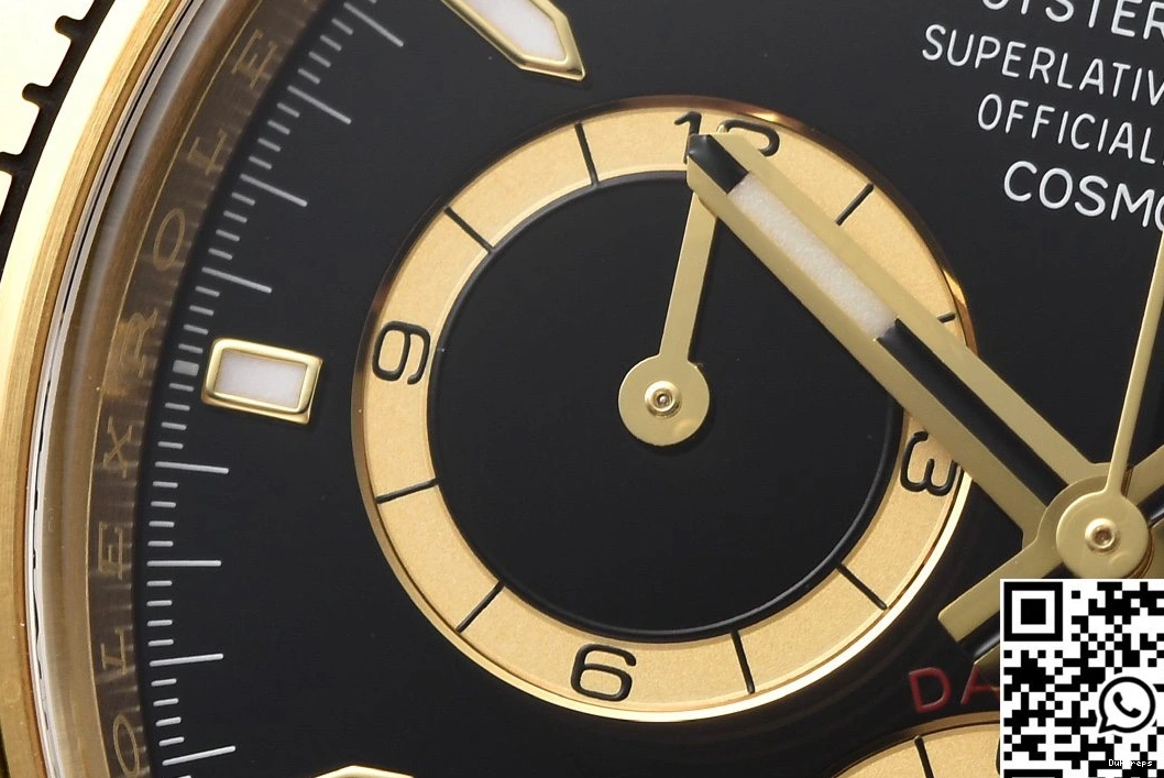 Rolex Clean Cosmograph M126518 Black Factory Daytona Bezel 1225